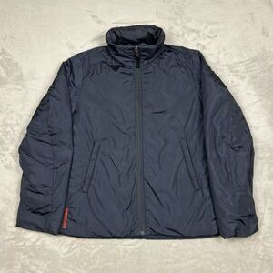 Prada‎ Nylon Ski Jacket Men's Size 48 Vintage